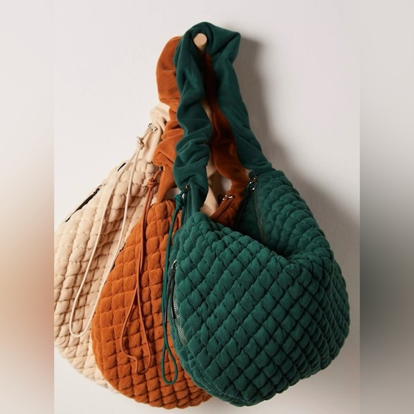 FP Movement x Free People Pucker Up Fleece Carryall in Toasted Almond - Picture 5 of 9